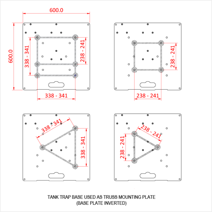 Tank Trap 3 Position
