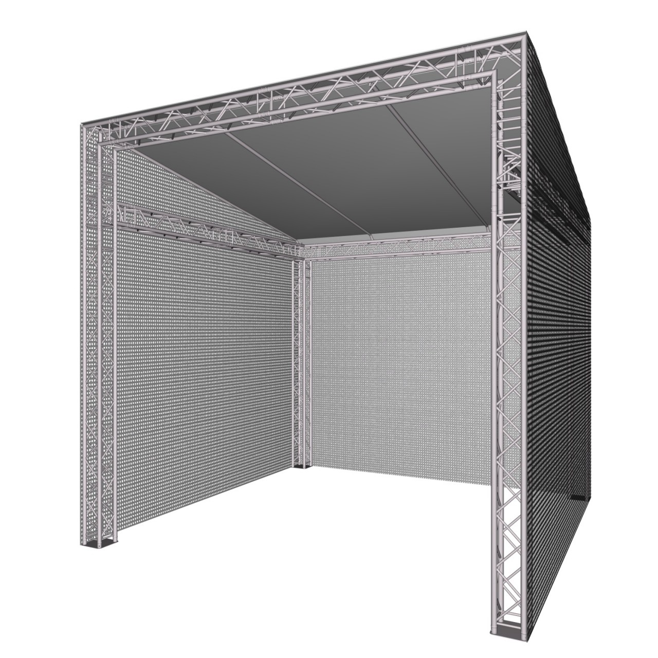 Pultdachbühne ECO 5x4m