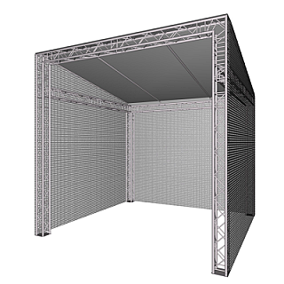 Pultdachbühne ECO 5x4m image 1
