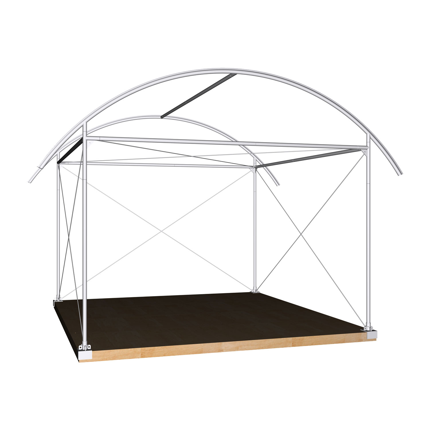 Pitched Roof Stage 4 14x12x8mtr