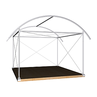 Pitched Roof Stage 4 14x12x8mtr image 1