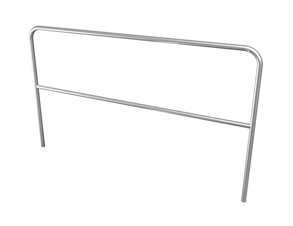 Hand railing outside the stage 200 cm