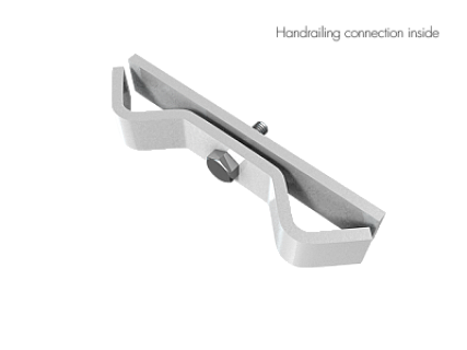 Hand railing inside the stage 100 cm image 1