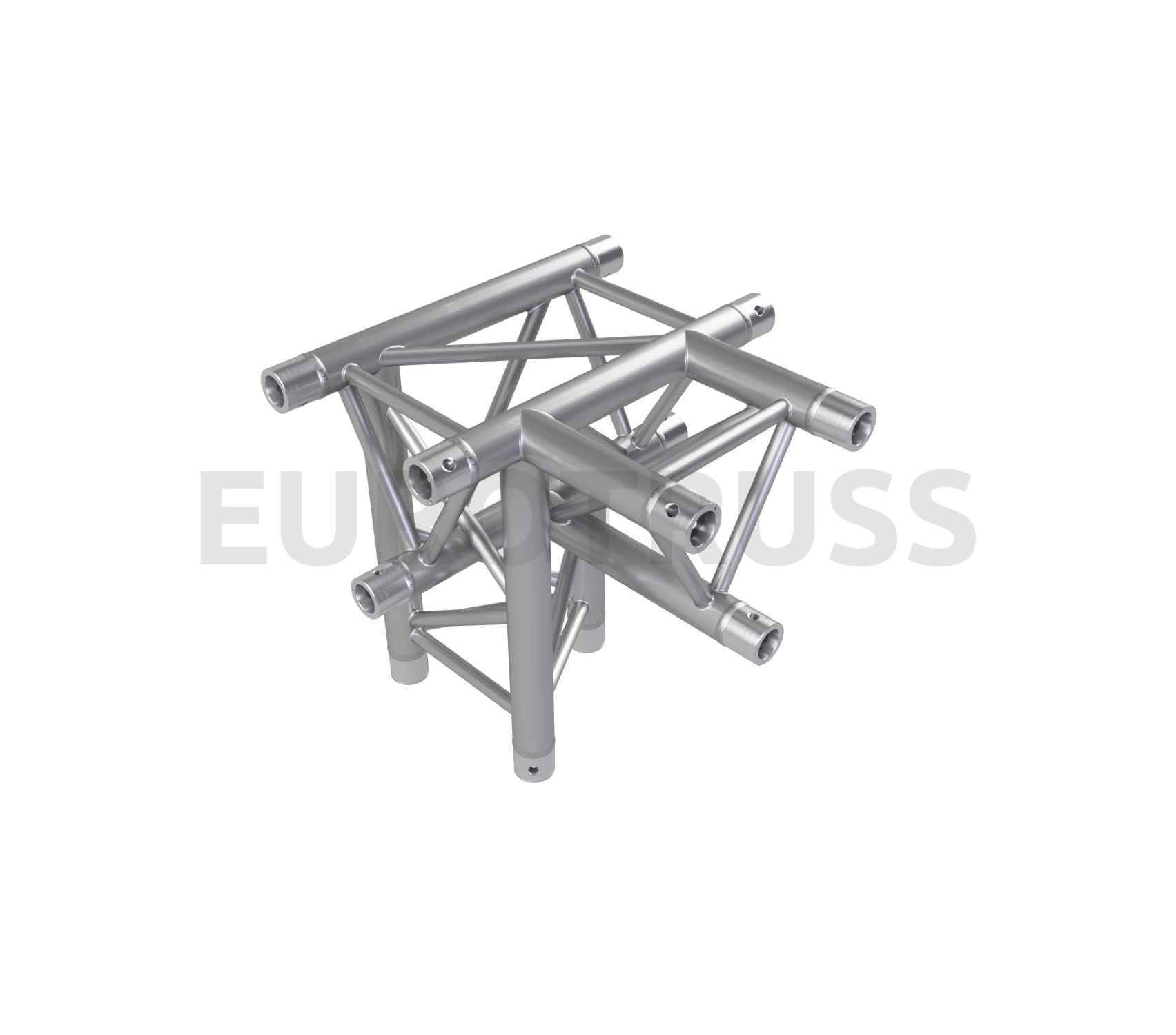4 way corner t-piece + down right HD33