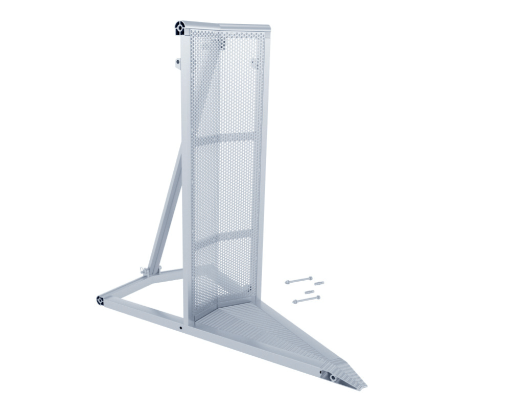 Crowd Barrier Outside Corner 90° Module