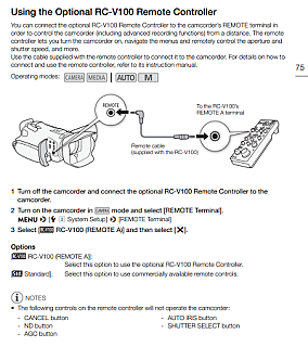 RC-V100 image 1