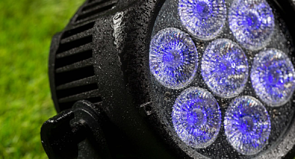 AQU Par 7X12W RGBWA-UV IP65 image 1