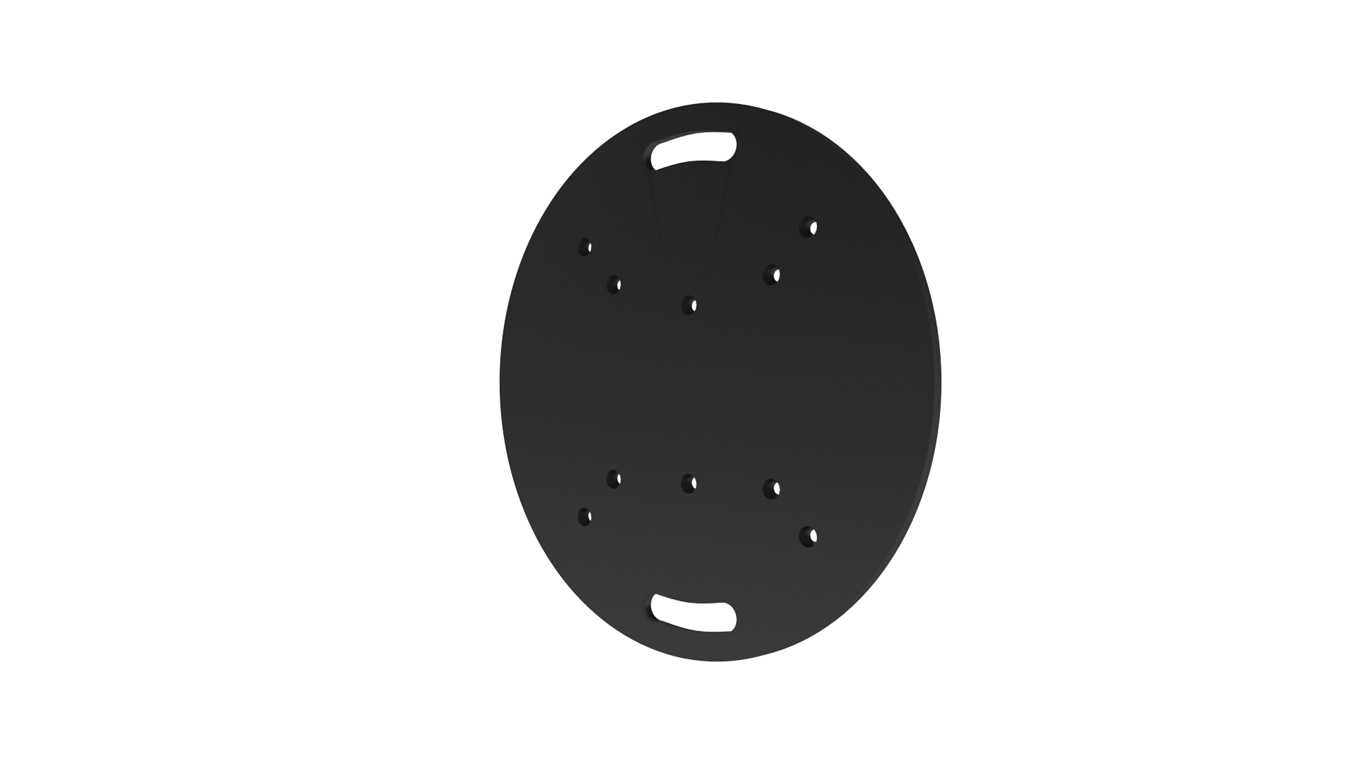 Round Baseplate NX/NH 30 & 40 D=80cm Black