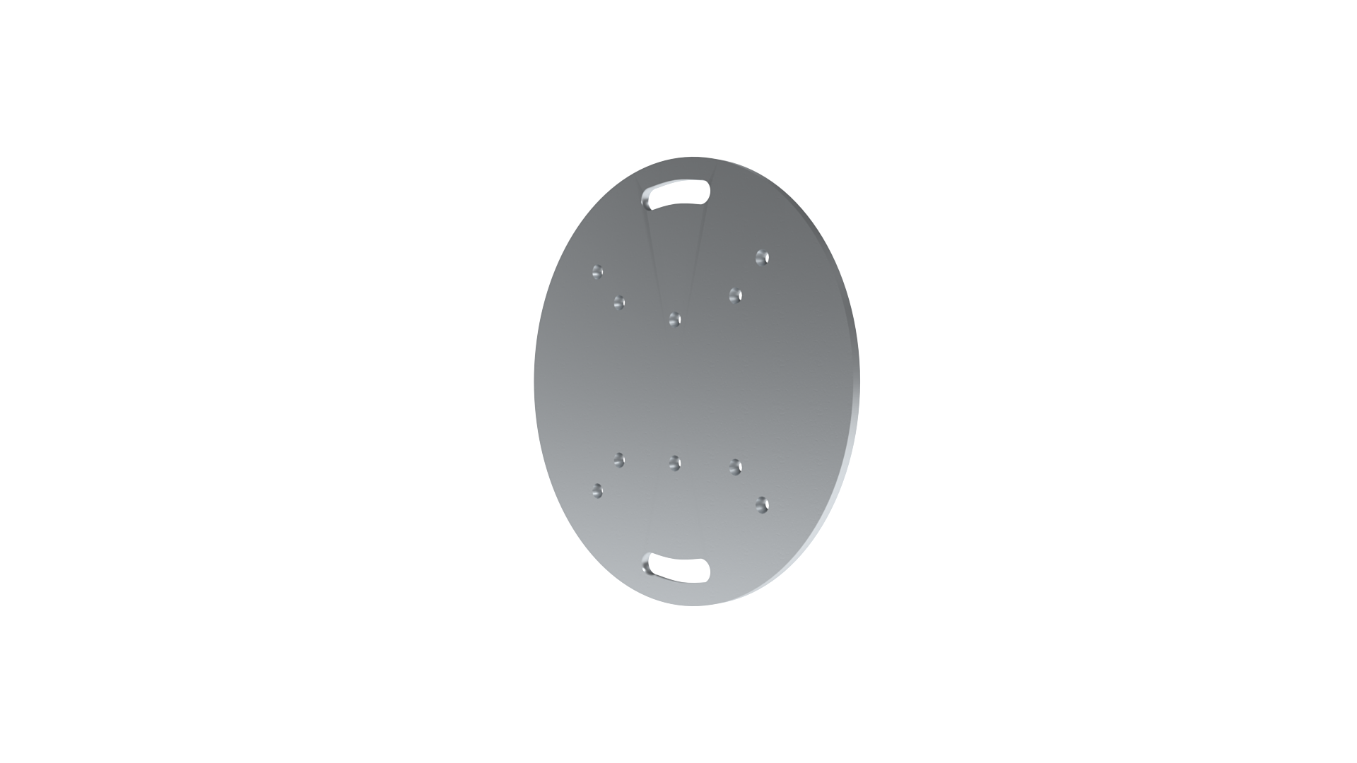 Round Baseplate NX/NH 30 & 40 D=80cm Galvanized