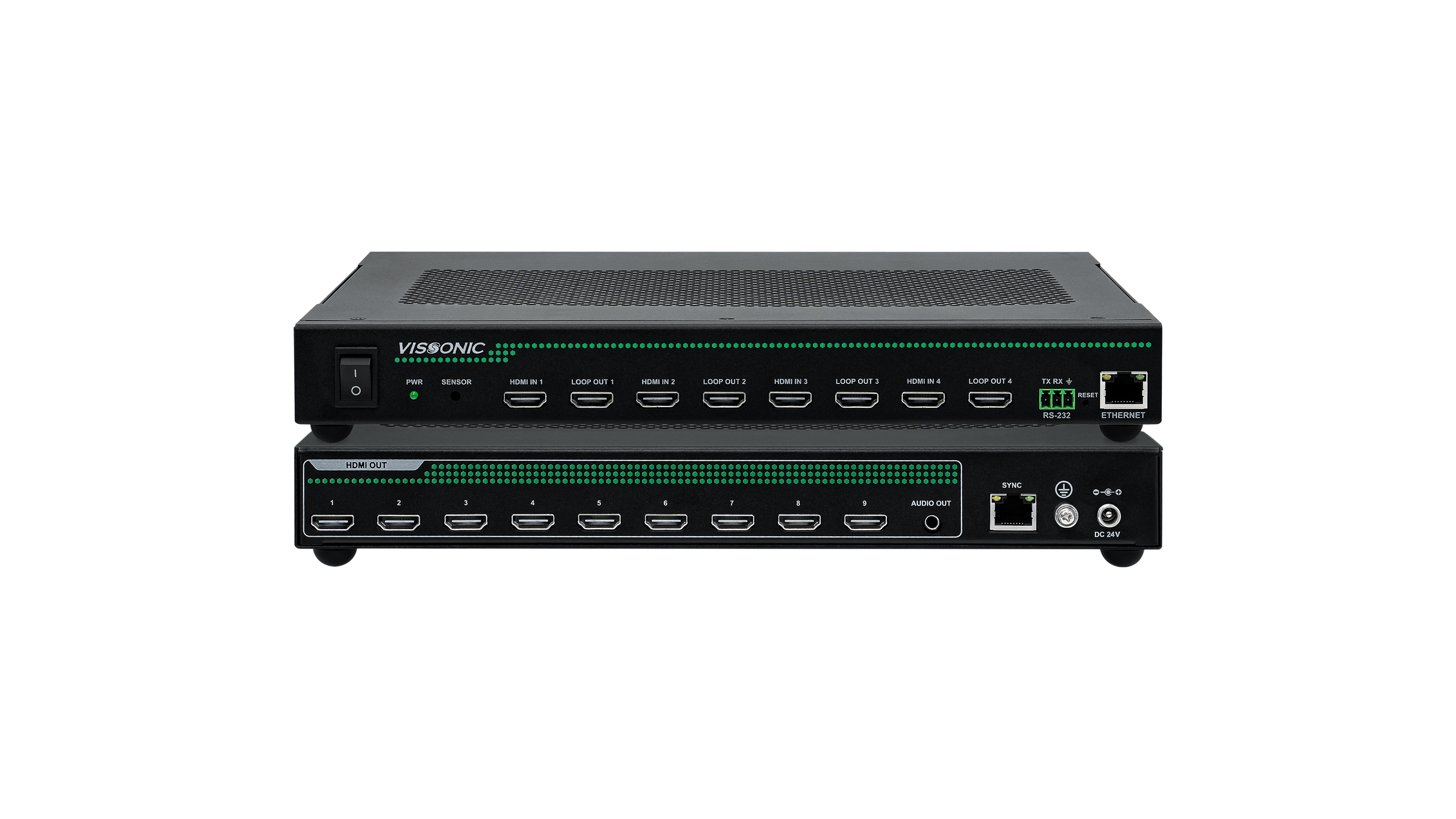4x9 Seamless Video Wall Processor UHD0409-VW-S