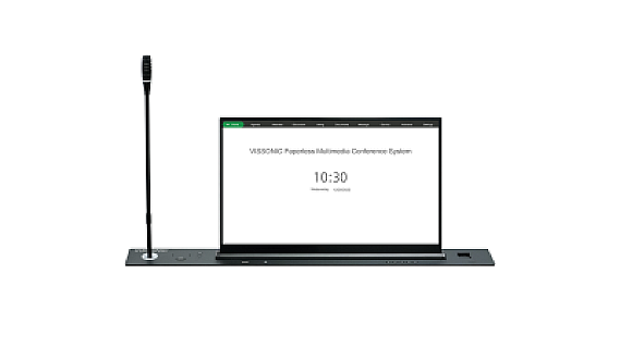 Retractable Touchscreen with Microphone & Built-in Host image 1