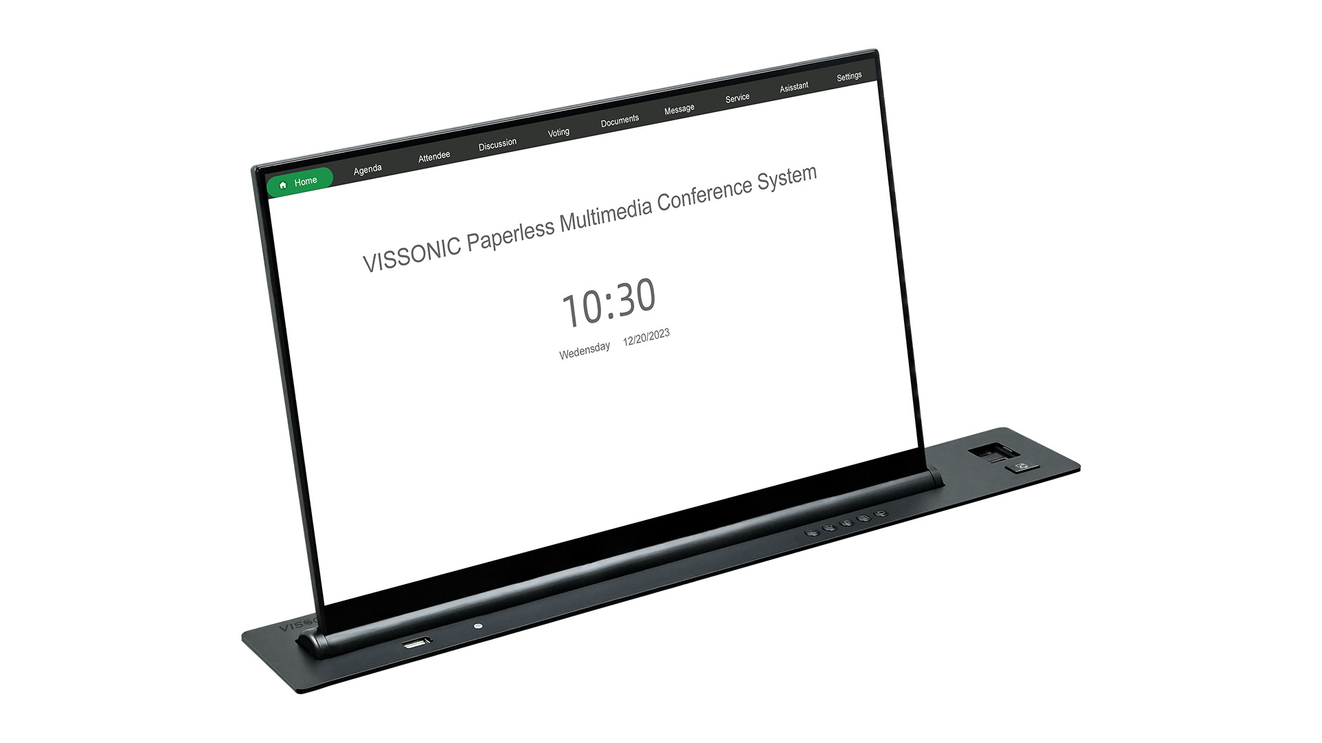 Retractable Touchscreen with One-Touch Sharing