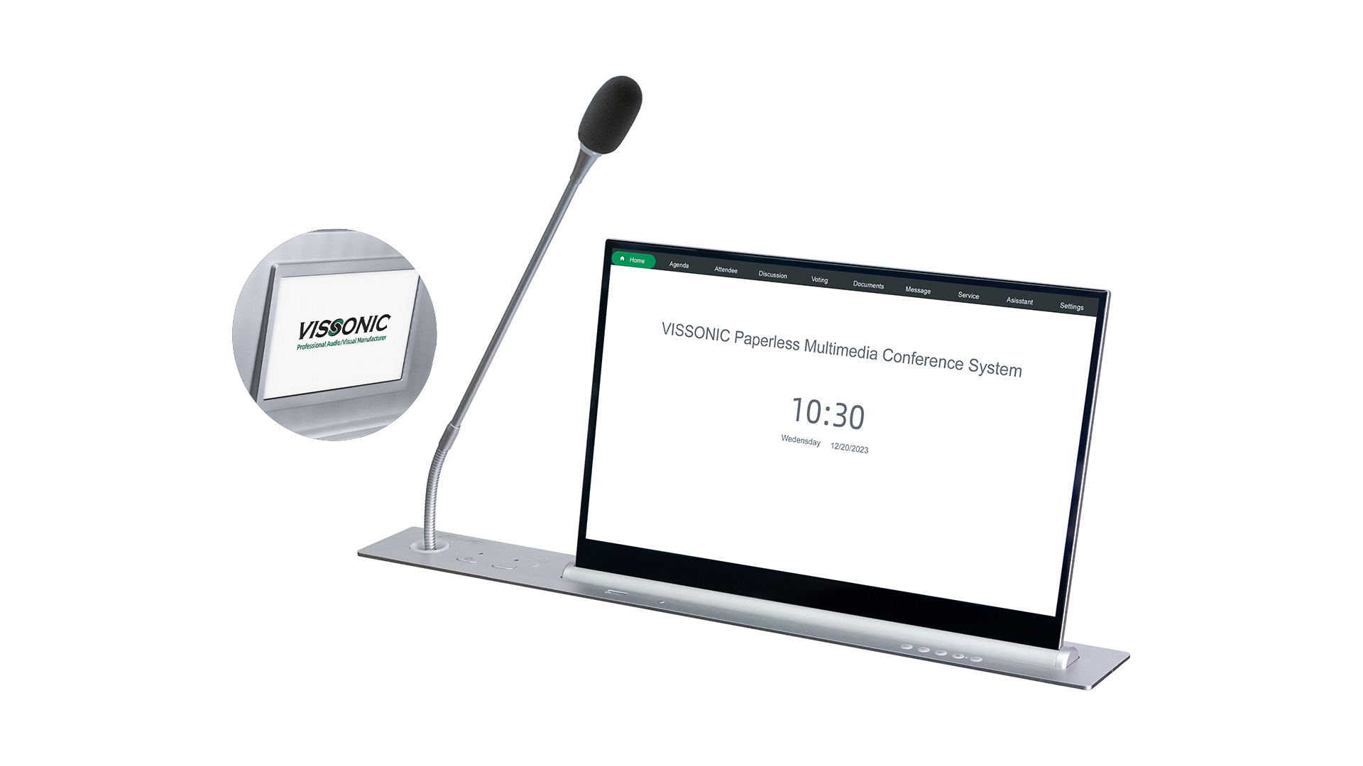 Ultra-thin HD Screen with MIC