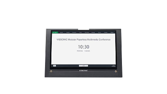 11.6" Paperless Flush-mount Multimedia Conference Unit image 1