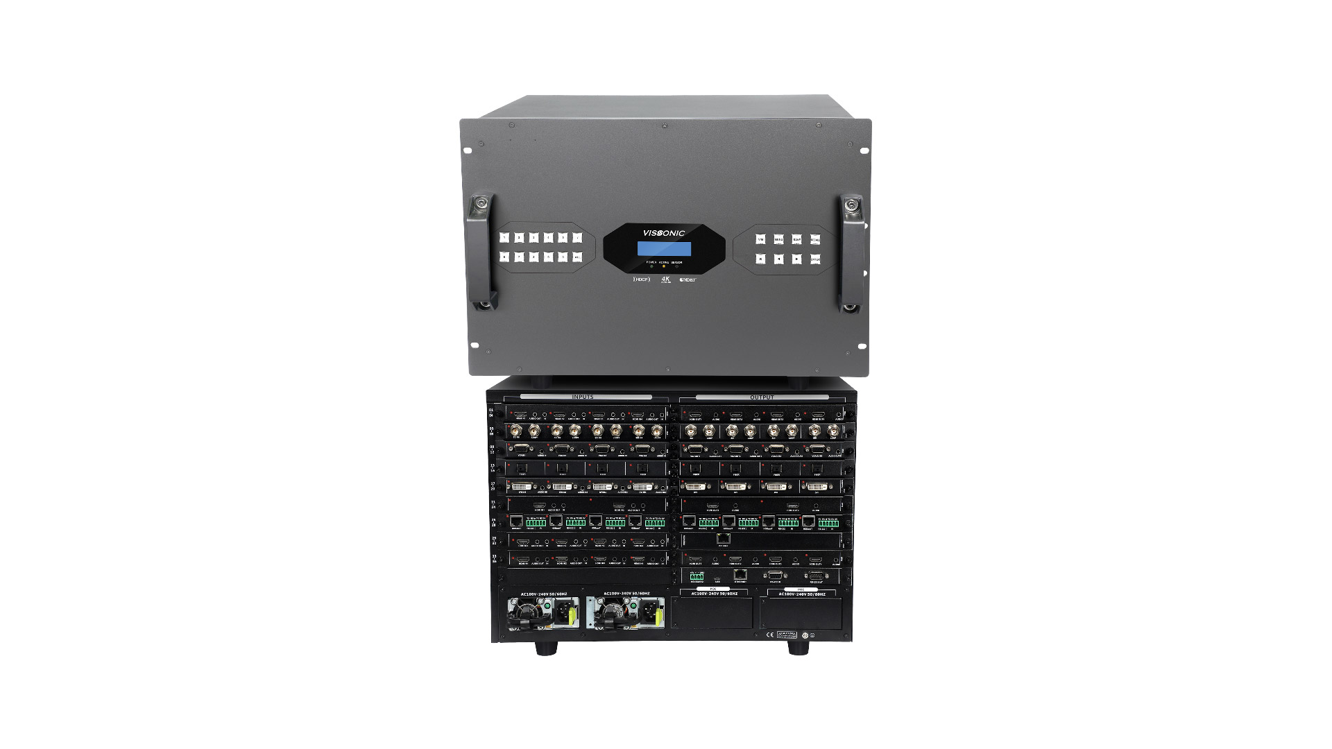 Modular Seamless Switching Videowall Processor 36x36