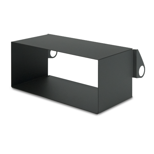 Anti-glare shield, full - POI, P·5/Q·7/i·5 Series Black