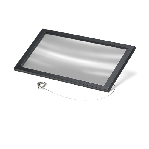Filter frame for P·1 - elliptical horizontal wide angle Black