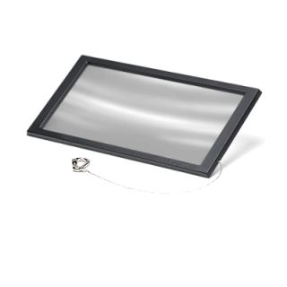 Filter frame for P·1 - elliptical horizontal wide angle Black image 1