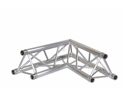 X30D C002 Triangle Truss Corner (3-Point), 2-Way 60°, silver image 1
