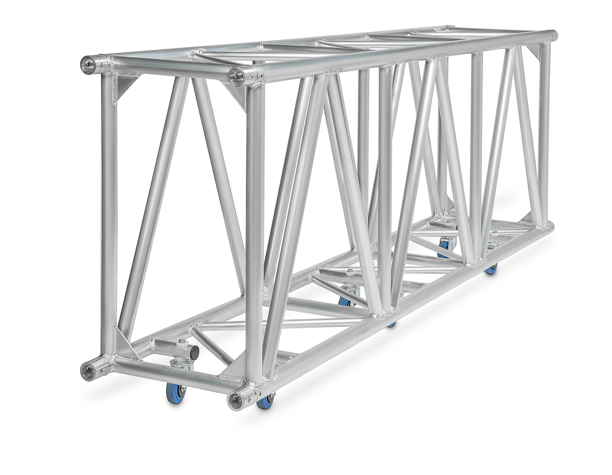 B100RV L100 Rectangular Truss (4-Point), Lenght: 100 cm, silver