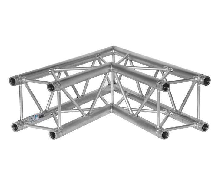 H30V C002 Square Truss Corner (4-Point), 2 Way 60°, silver