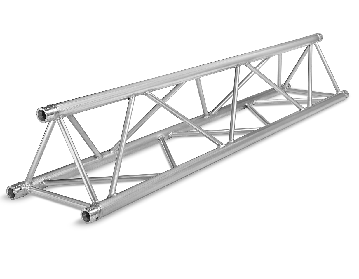H40D L400 Triangular Truss (3-Point), Lenght: 400 cm, silver