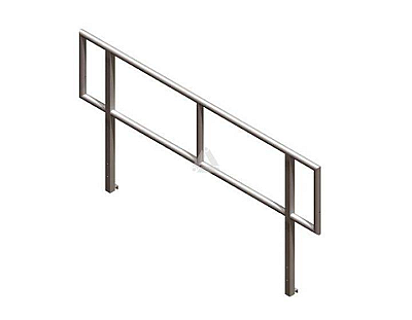 LiteDeck Open Handrail 2M SDU image 1