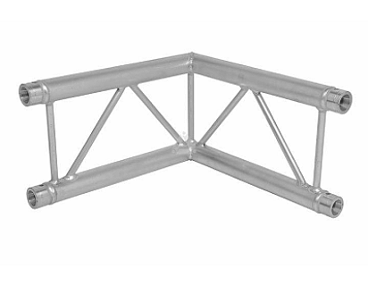 X30L C003U Flat Truss Corner (2-Point), 2-Way 90° Up, silver image 1