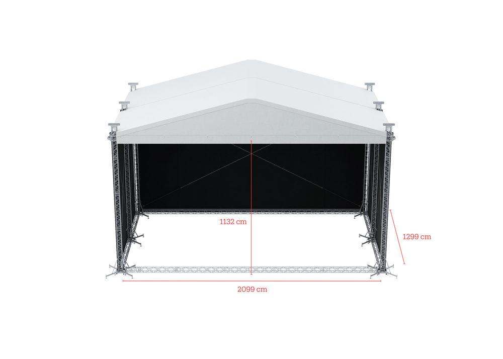 ST Roof 16 x 14 m