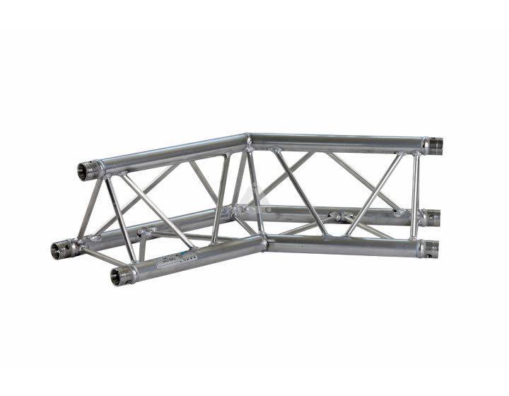 E20D C005 Triangle Truss Corner (3-Point), 2-Way 135°, silver