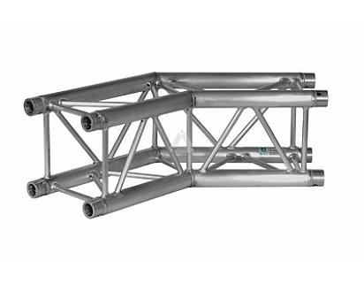 X30V C005 Square Truss Corner (4-Point), 2-Way 135°, silver image 1