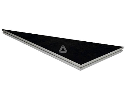 Basicline Unfinished Triangle Right 2x1m image 1