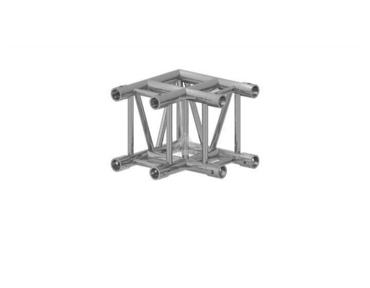 S36R C003 Rectangle Truss Corner (4-Point), 2-Way 90°, silver