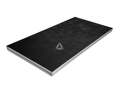 Basicline Deck 2x1m Black Coating image 1