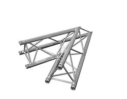 E20V C001 Triangle Truss Corner, 2-Way 45°, silver image 1