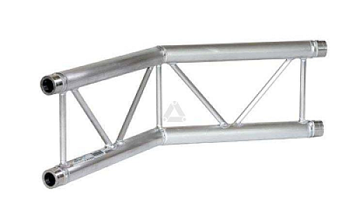 H40L C005U Flat Truss Corner (2-Point), 2-Way 135° Up, silver image 1
