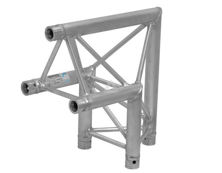 H30D C006 Triangle Truss Corner (3-Point), 2-Way 90 AU, silver