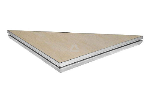Basicline Unfinished Triangle 1x1m image 1