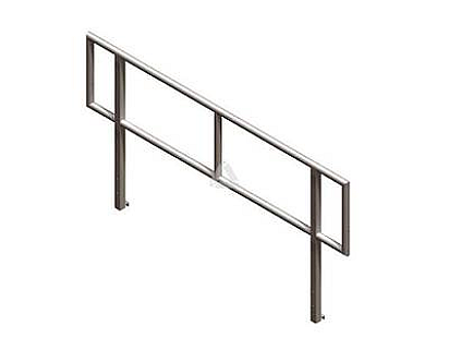 LiteDeck - Open Handrail 8FT SDU image 1