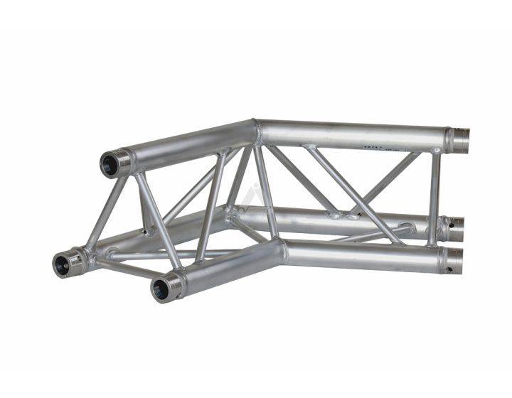 X30D C004 Triangle Truss Corner (3-Point), 2-way 120°, silver