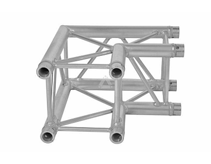X30V C003 Square Truss Corner (4-Point), 2-Way 90°, silver image 1