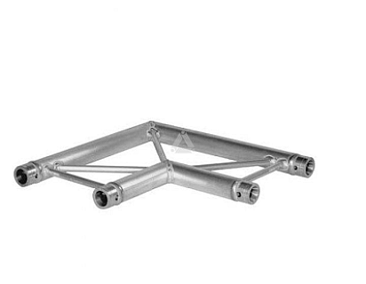 H40L C003F Flat Truss Corner (2-Point), 2-way 90° Flat, silver image 1