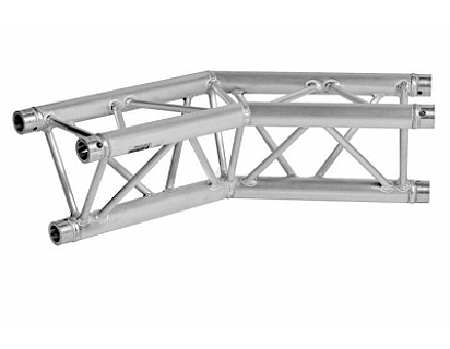 X30D C005 Triangle Truss Corner (3-Point), 2-way 135°, silver image 1