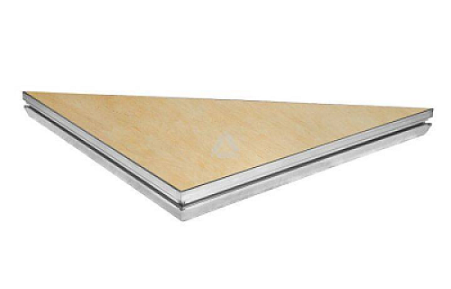 Basicline Clear Varnish Triangle R 2x1m image 1