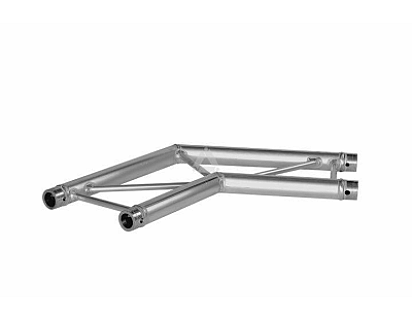 X30L C004F Flat Truss Corner (2-Point), 2-way 120° FL, silver image 1