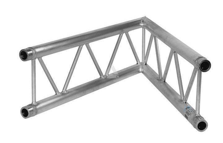 H40L C001U Flat Truss Corner (2-Point), 2-way 45° Up, silver