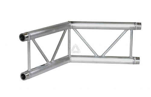 X30L C004U Flat Truss Corner (2-Point), 2-Way 120° Up, silver image 1