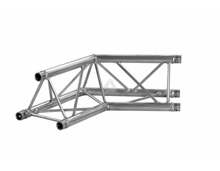 E20D C004 Triangle Truss Corner (3 -Point),2-way 120°, silver