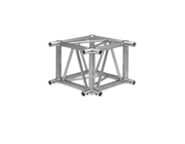 S66V Square Truss Box Corner (4-Point), silver