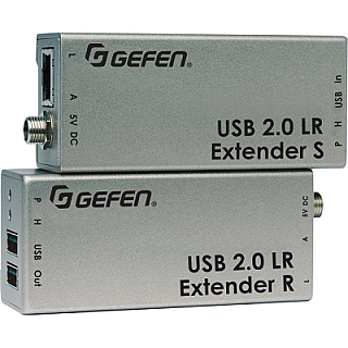 Long Range USB 2.0 Extender over CAT5/CAT6 (EXT-USB2.0-LR) image 1